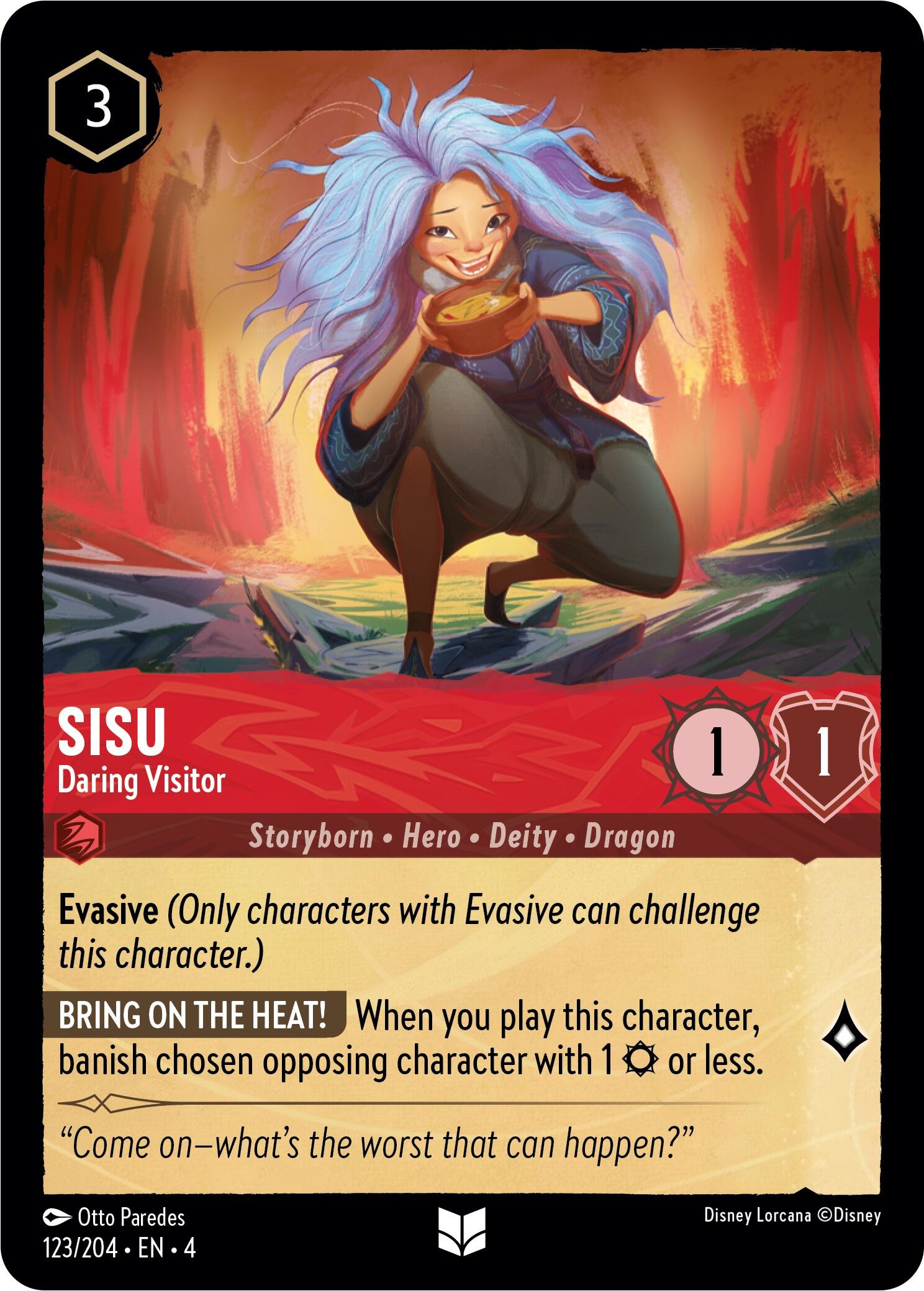Sisu - Daring Visitor (123/204) [Ursula's Return] | L.A. Mood Comics and Games