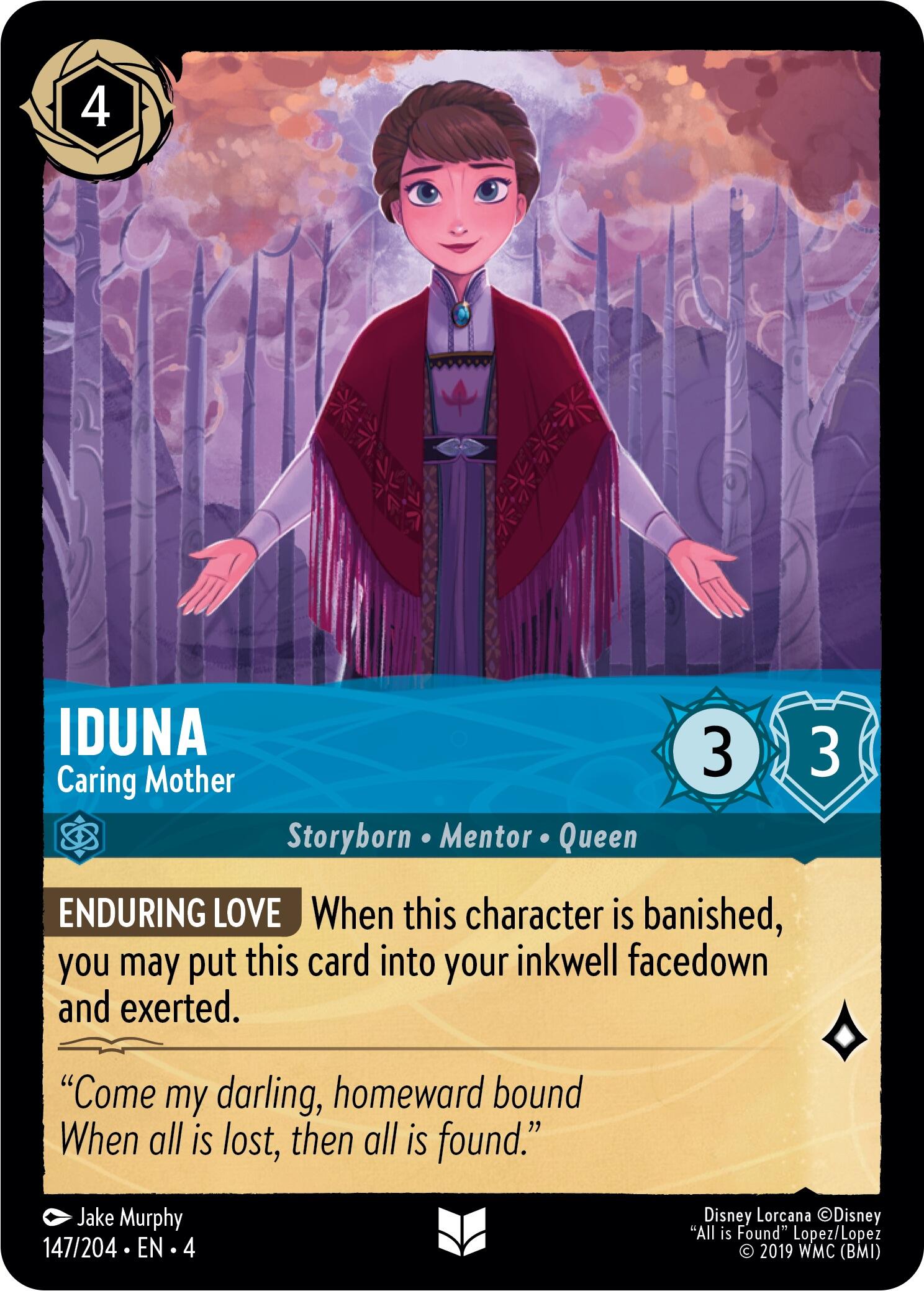 Iduna - Caring Mother (147/204) [Ursula's Return] | L.A. Mood Comics and Games