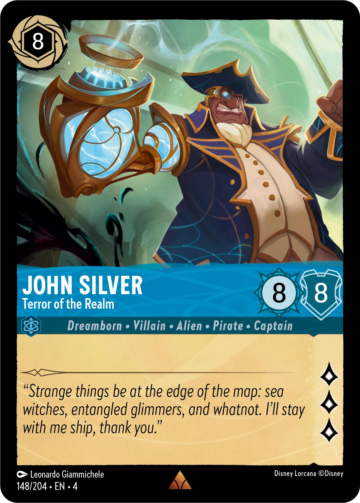 John Silver Terror of the Realm (148/204) [Ursula's Return] | L.A. Mood Comics and Games
