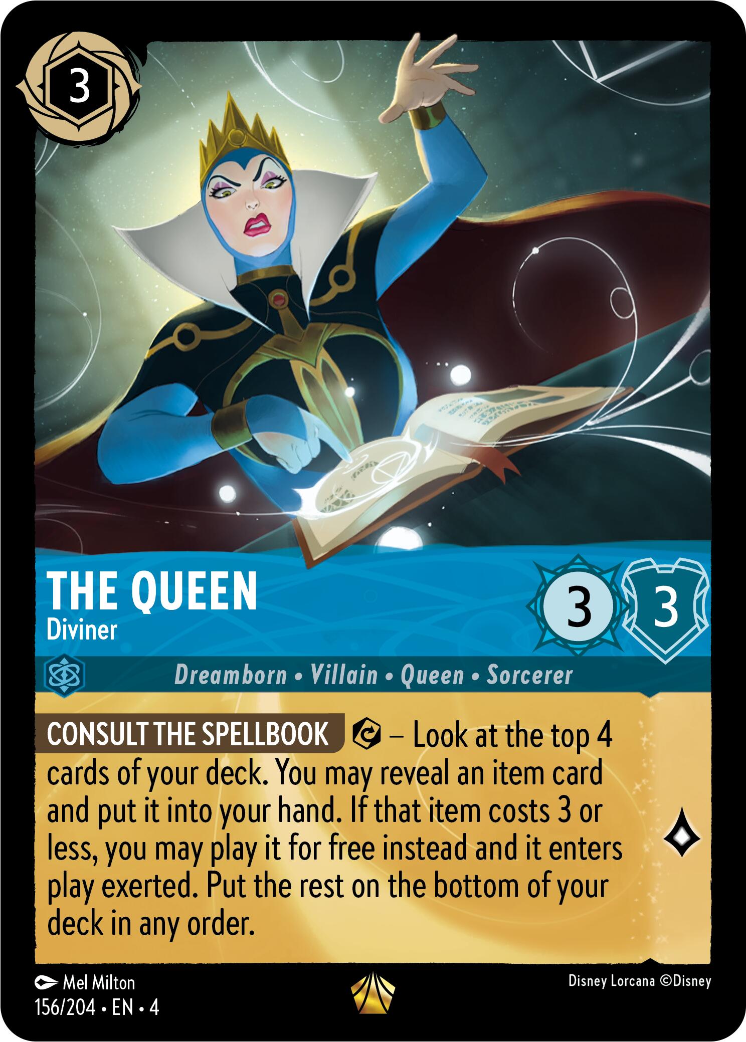 The Queen - Diviner (156/204) [Ursula's Return] | L.A. Mood Comics and Games