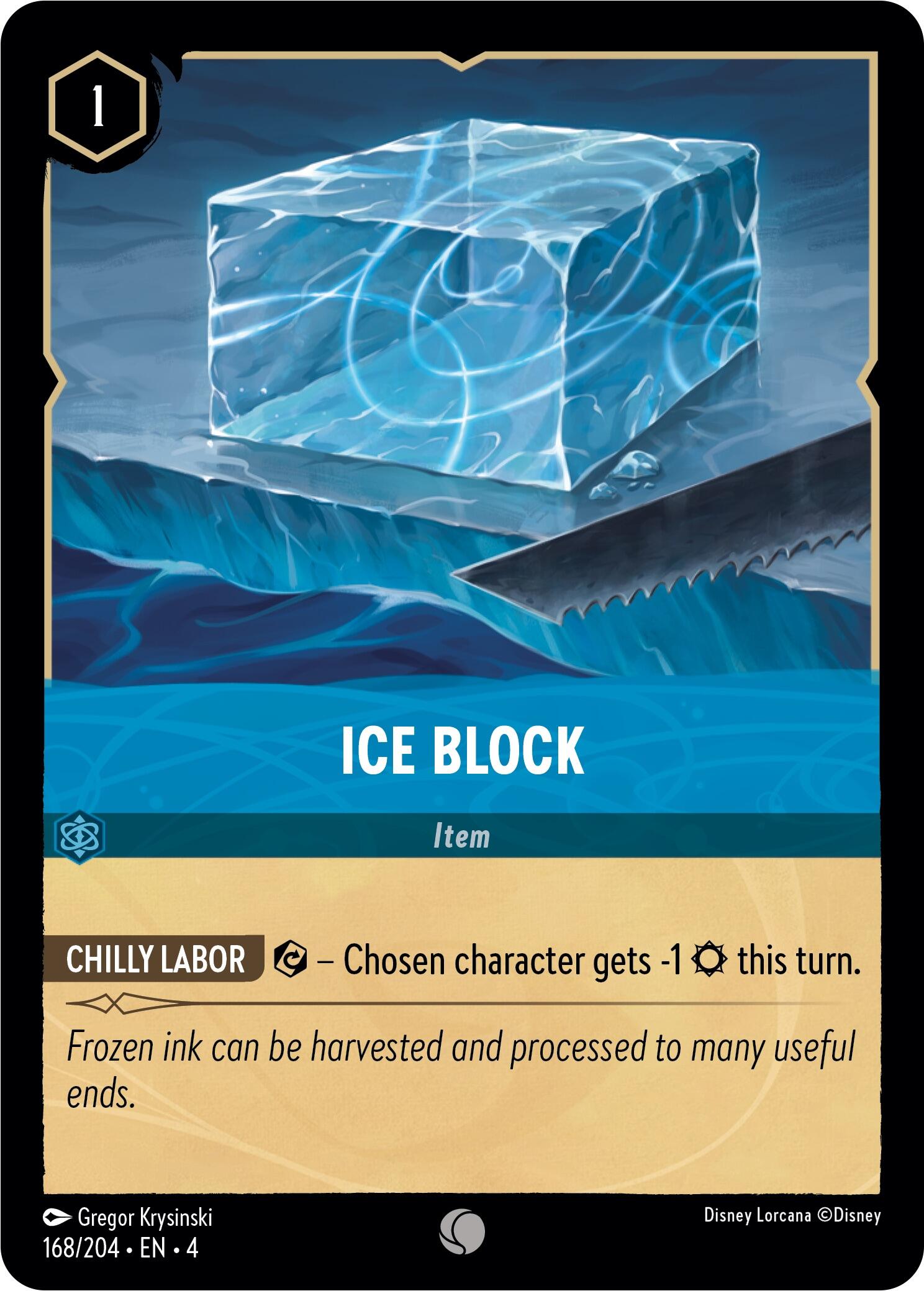 Ice Block (168/204) [Ursula's Return] | L.A. Mood Comics and Games