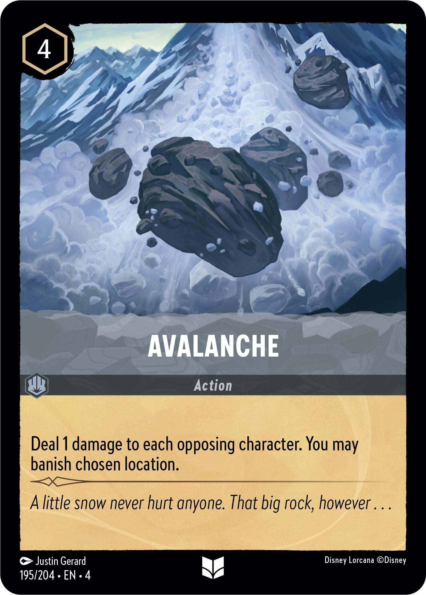 Avalanche (195/204) [Ursula's Return] | L.A. Mood Comics and Games