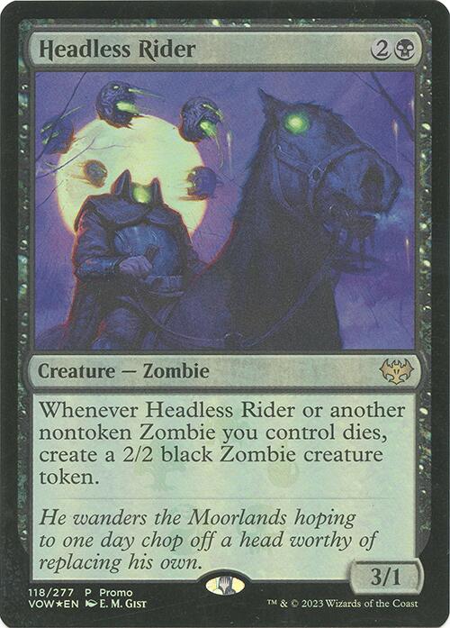 Headless Rider [Media Promos] | L.A. Mood Comics and Games