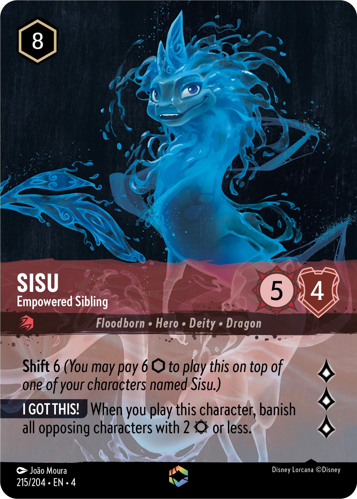 Sisu - Empowered Sibling (Enchanted) (215/204) [Ursula's Return] | L.A. Mood Comics and Games