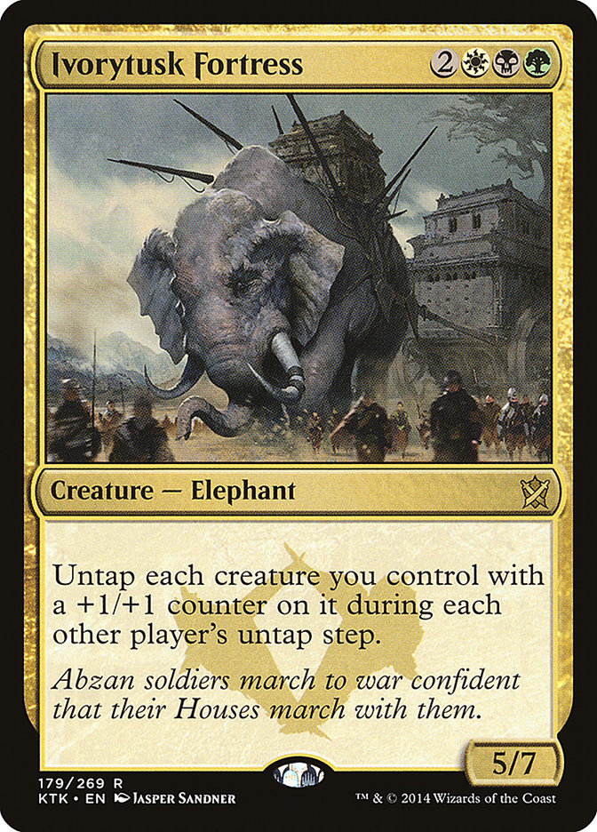 Ivorytusk Fortress [Khans of Tarkir] | L.A. Mood Comics and Games