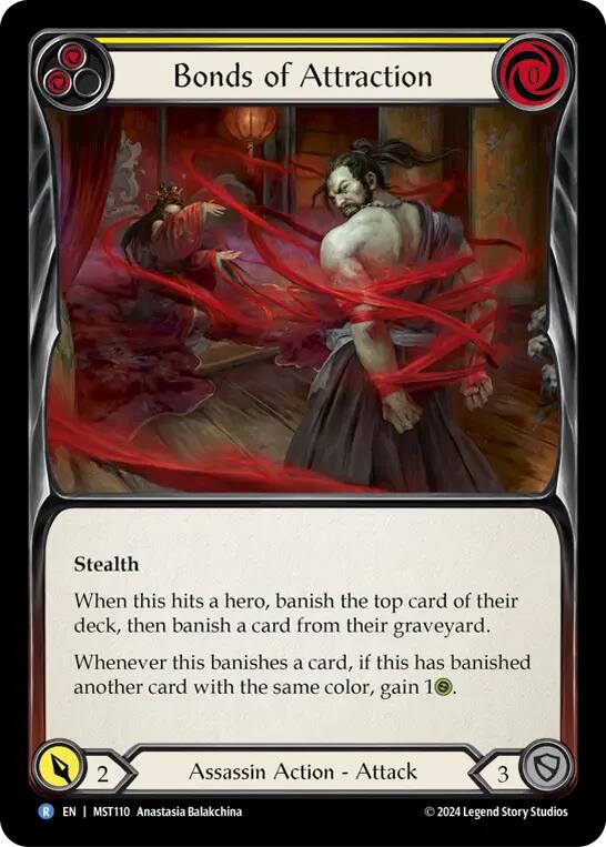 Bonds of Attraction (Yellow) [MST110] (Part the Mistveil) | L.A. Mood Comics and Games