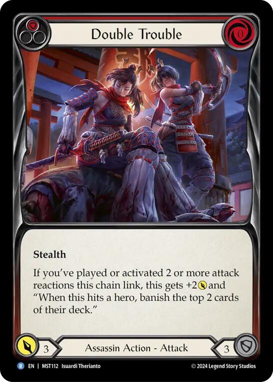 Double Trouble (Red) [MST112] (Part the Mistveil) | L.A. Mood Comics and Games