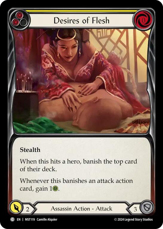 Desires of Flesh (Yellow) [MST119] (Part the Mistveil) | L.A. Mood Comics and Games