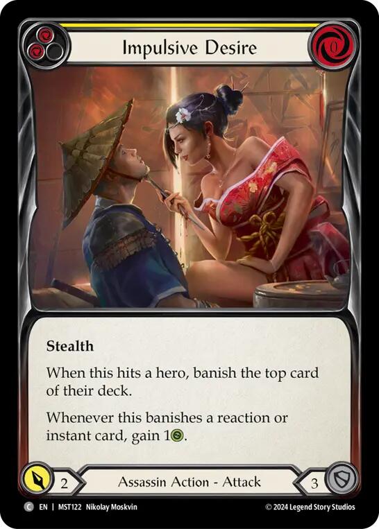 Impulsive Desire (Yellow) [MST122] (Part the Mistveil) | L.A. Mood Comics and Games