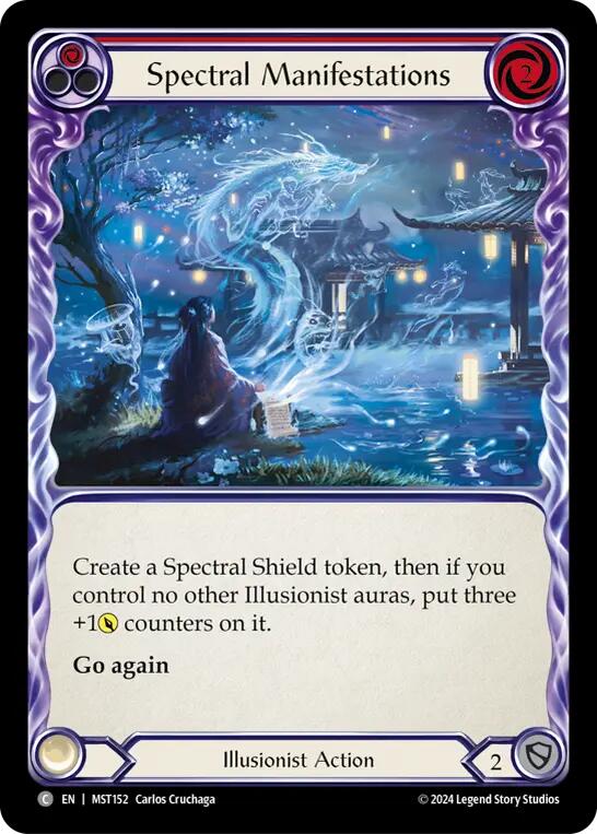 Spectral Manifestations (Red) [MST152] (Part the Mistveil)  Rainbow Foil | L.A. Mood Comics and Games