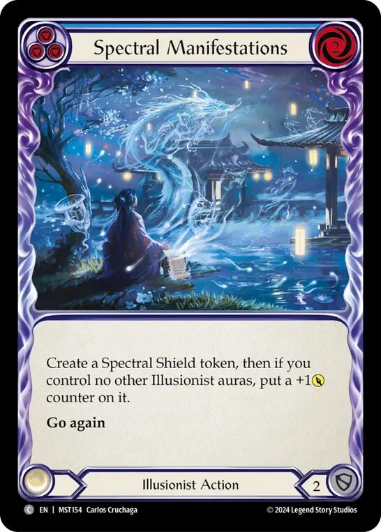 Spectral Manifestations (Blue) [MST154] (Part the Mistveil) | L.A. Mood Comics and Games