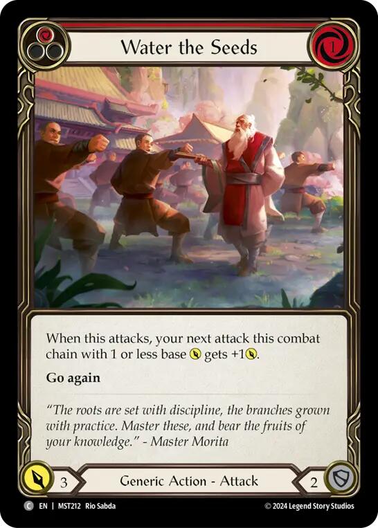 Water the Seeds (Red) [MST212] (Part the Mistveil)  Rainbow Foil | L.A. Mood Comics and Games