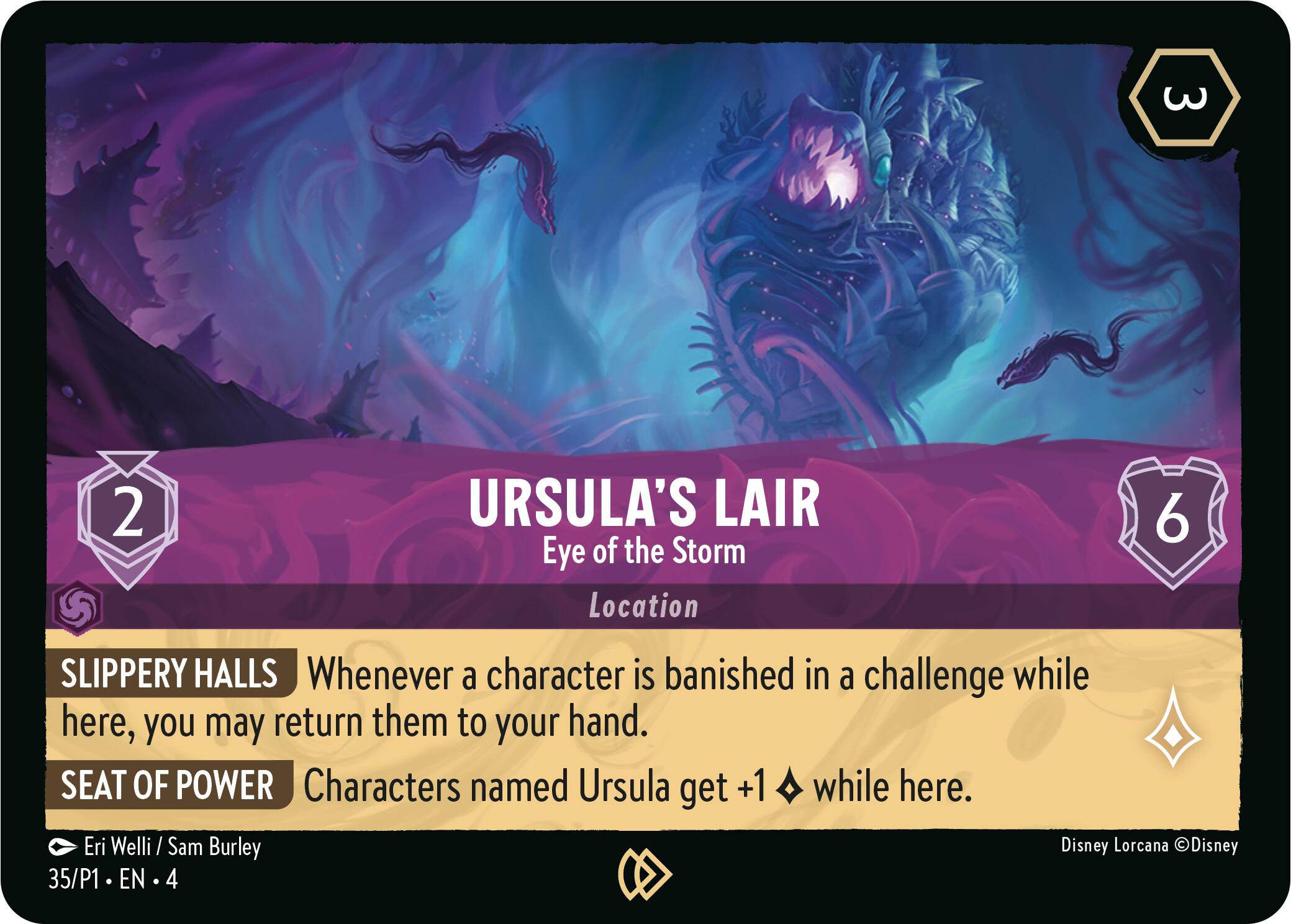 Ursula's Lair - Eye of the Storm (35) [Promo Cards] | L.A. Mood Comics and Games