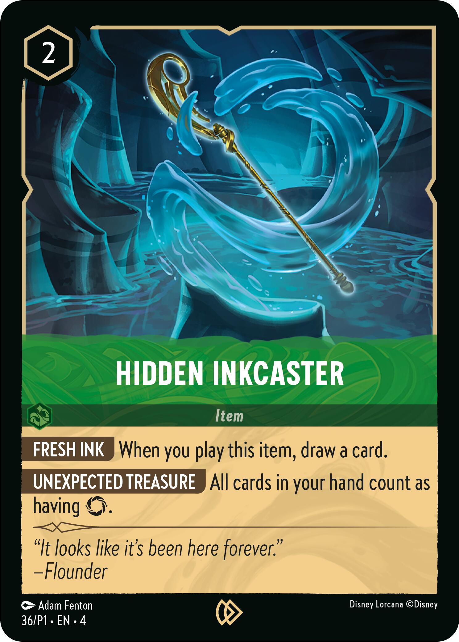 Hidden Inkcaster (36) [Promo Cards] | L.A. Mood Comics and Games