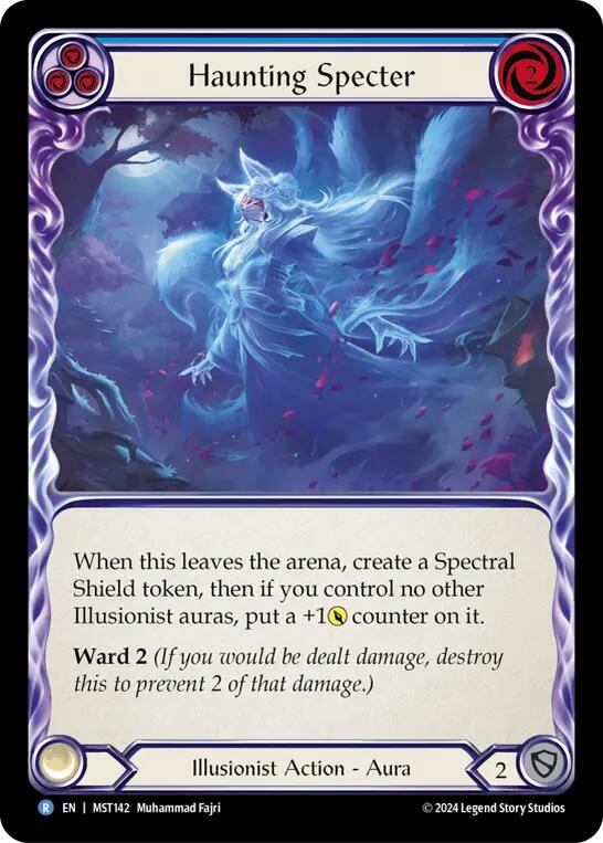 Haunting Specter (Blue) [MST142] (Part the Mistveil) | L.A. Mood Comics and Games