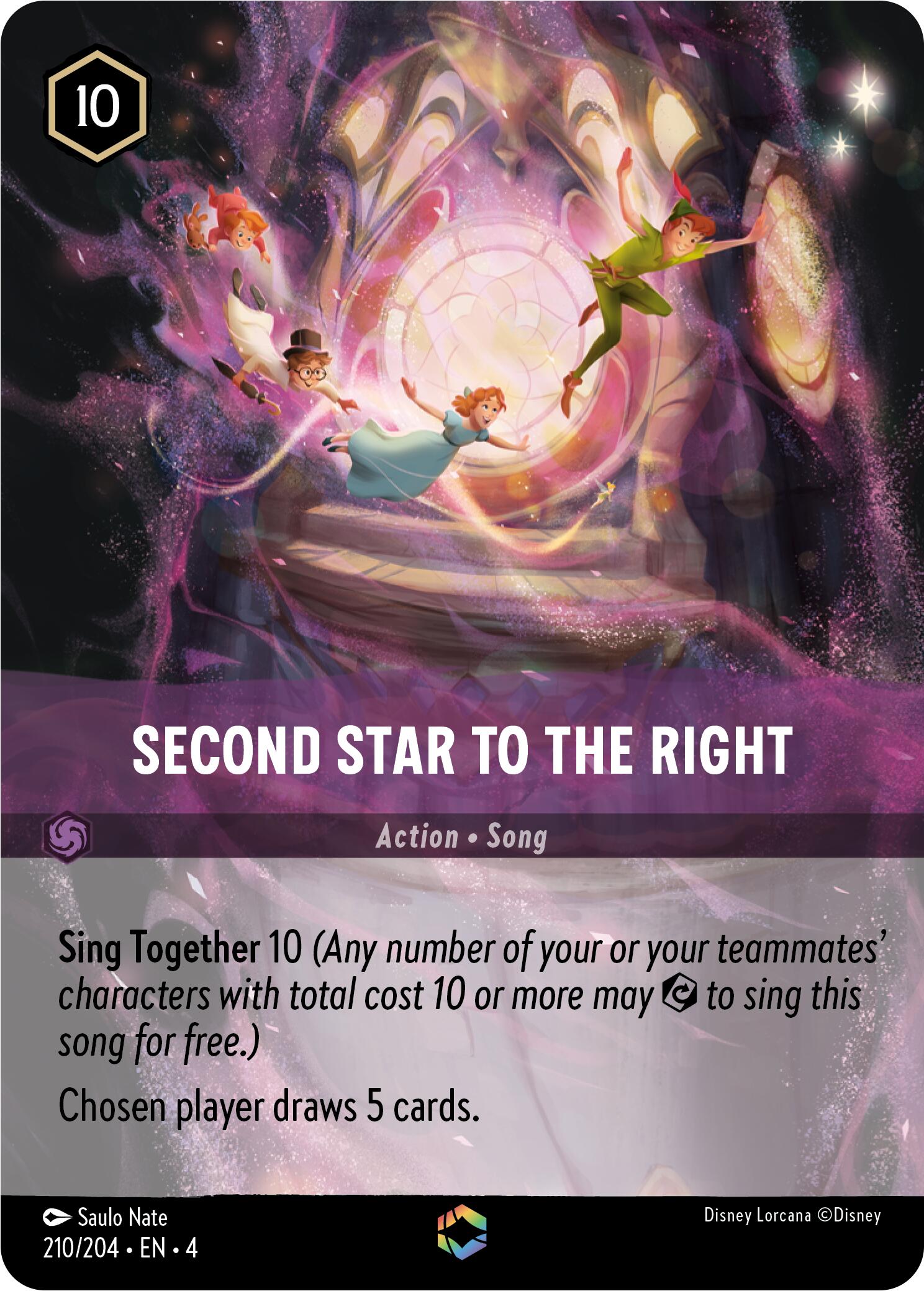 Second Star to the Right (Enchanted) (210/204) [Ursula's Return] | L.A. Mood Comics and Games