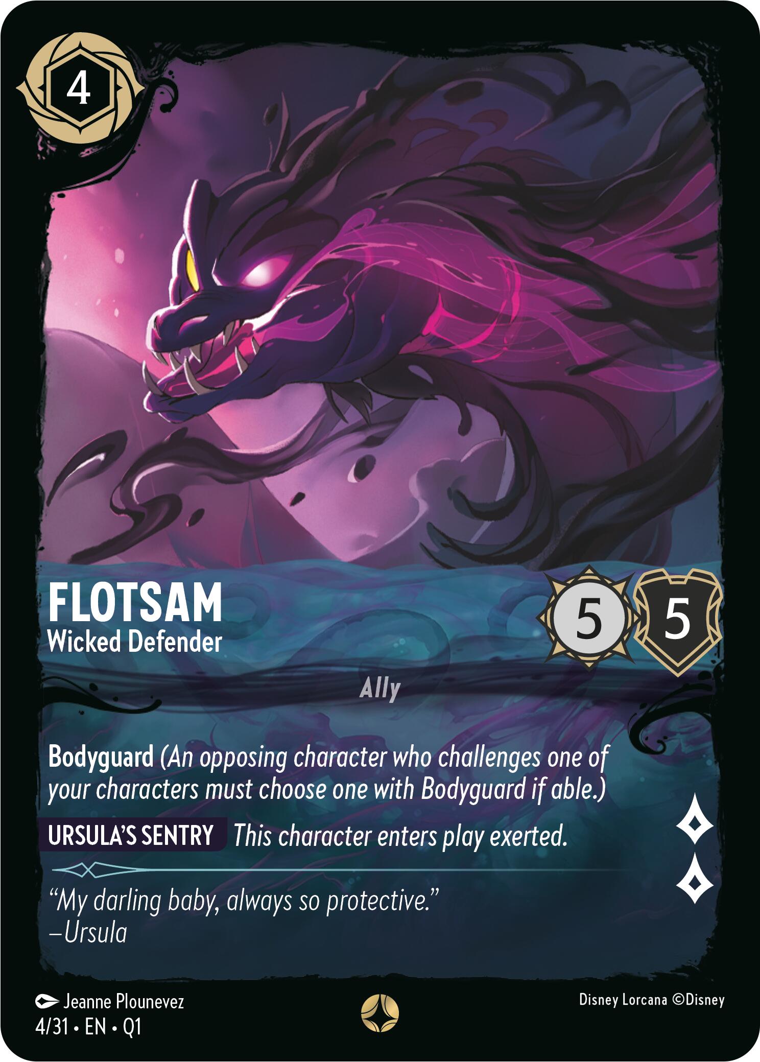 Flotsam - Wicked Defender (4/31) [Illumineer's Quest: Deep Trouble] | L.A. Mood Comics and Games