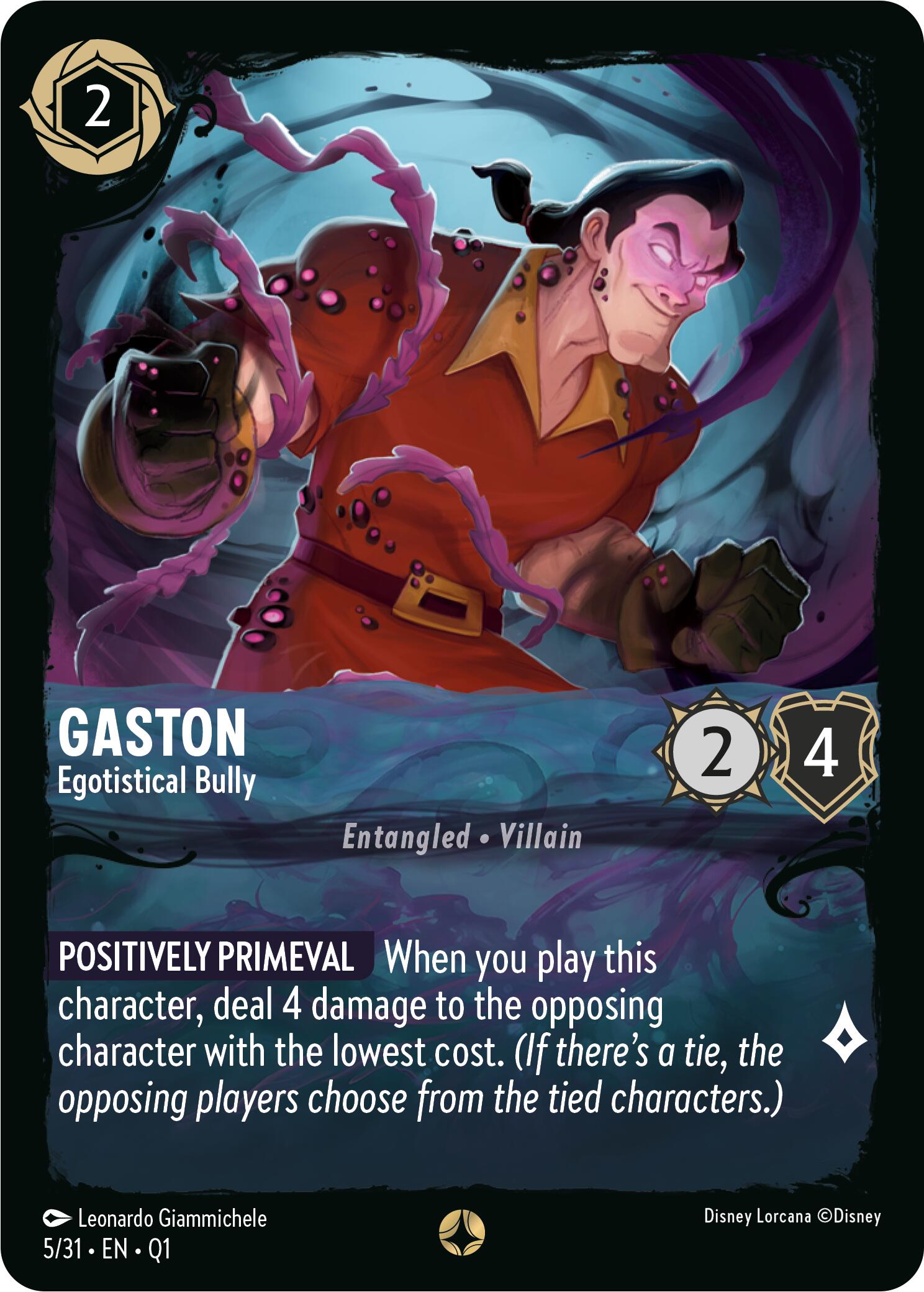 Gaston - Egotistical Bully (5/31) [Illumineer's Quest: Deep Trouble] | L.A. Mood Comics and Games