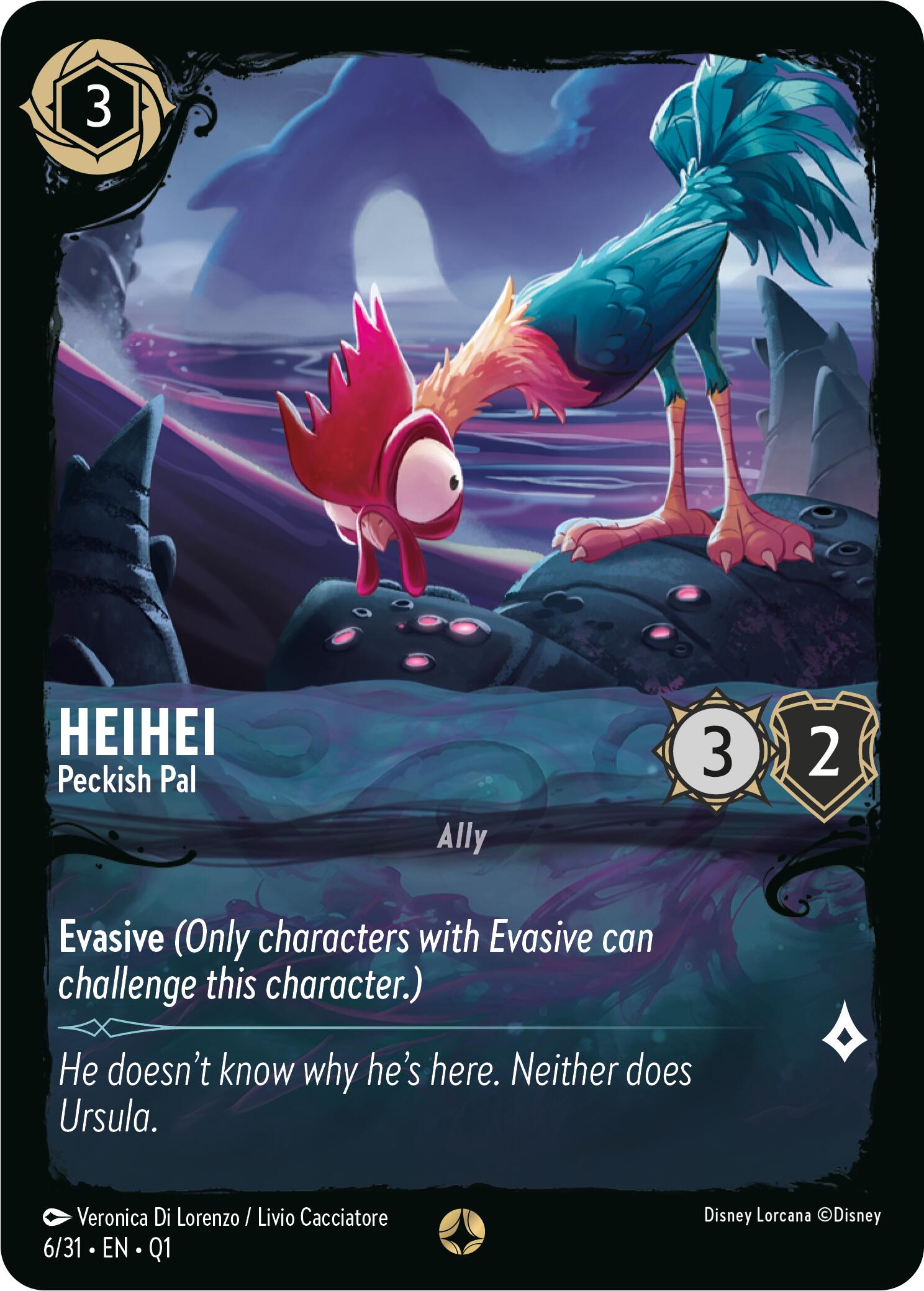 HeiHei - Peckish Pal (6/31) [Illumineer's Quest: Deep Trouble] | L.A. Mood Comics and Games