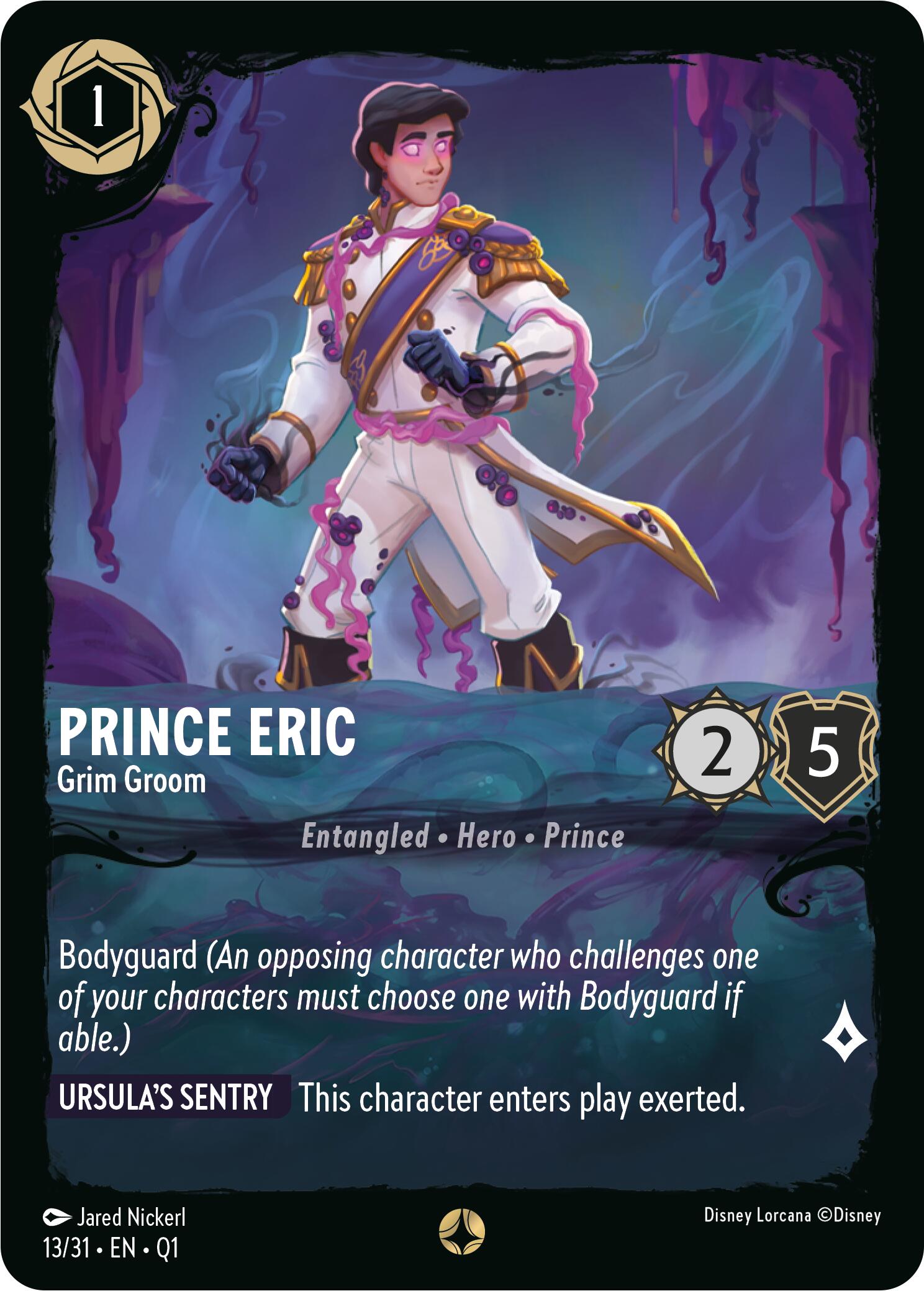 Prince Eric - Grim Groom (13/31) [Illumineer's Quest: Deep Trouble] | L.A. Mood Comics and Games