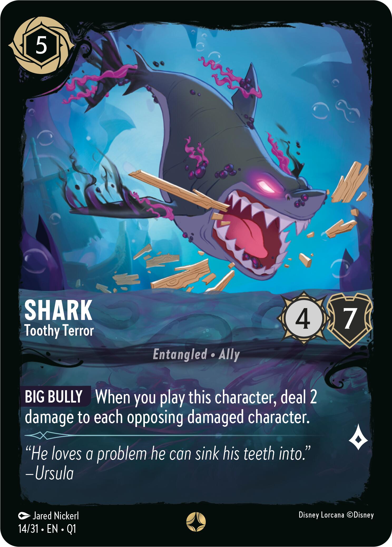 Shark - Toothy Terror (14/31) [Illumineer's Quest: Deep Trouble] | L.A. Mood Comics and Games