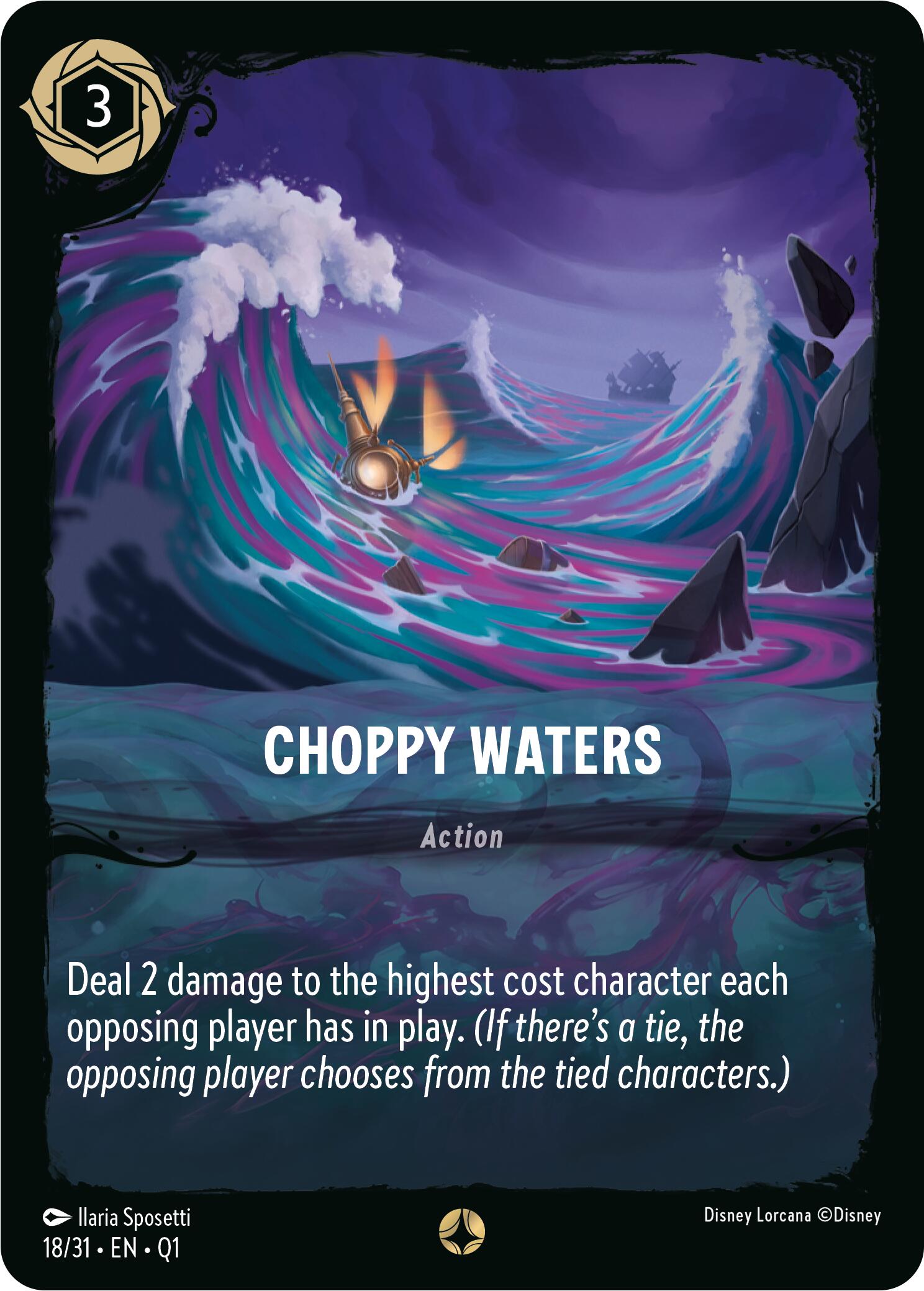Choppy Waters (18/31) [Illumineer's Quest: Deep Trouble] | L.A. Mood Comics and Games