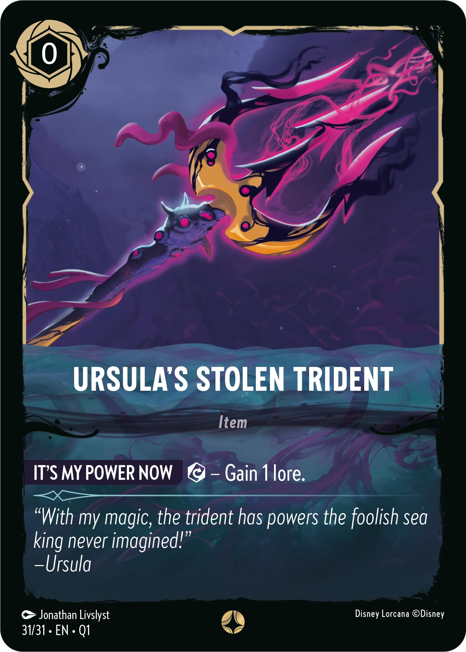 Ursula's Stolen Trident (31/31) [Illumineer's Quest: Deep Trouble] | L.A. Mood Comics and Games