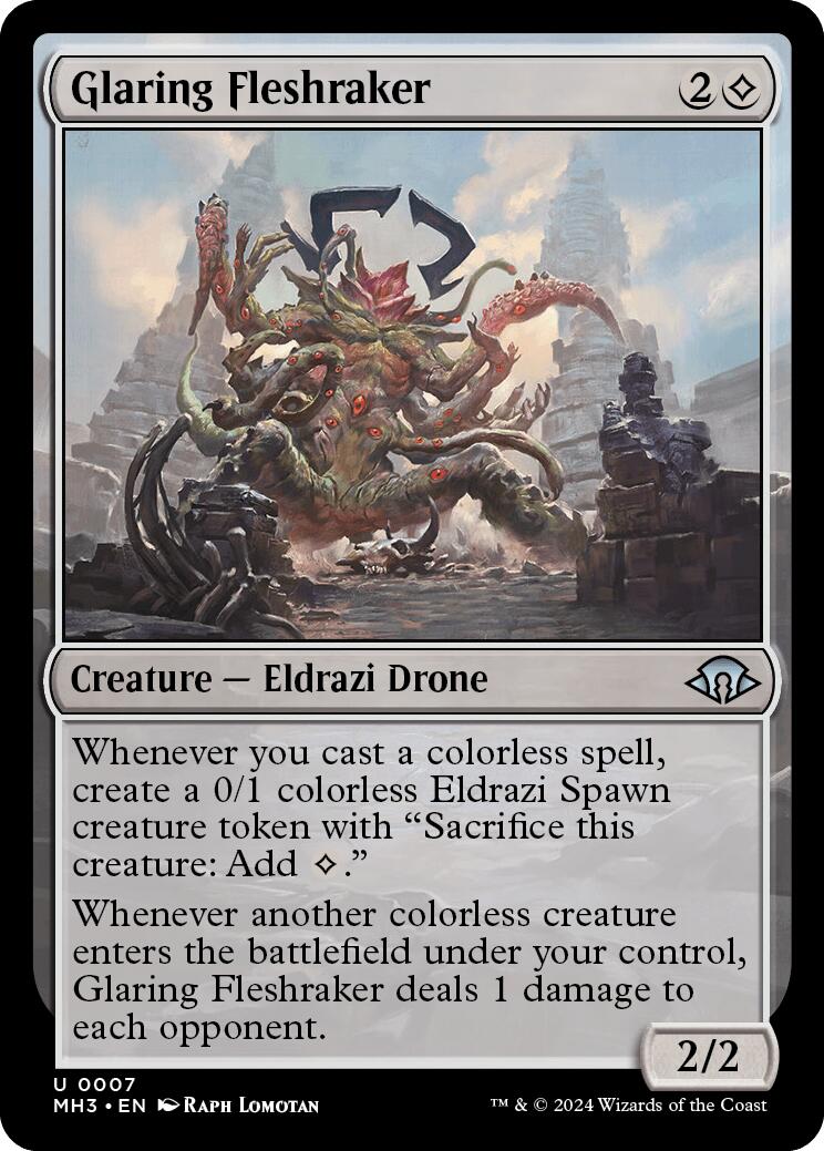Glaring Fleshraker [Modern Horizons 3] | L.A. Mood Comics and Games