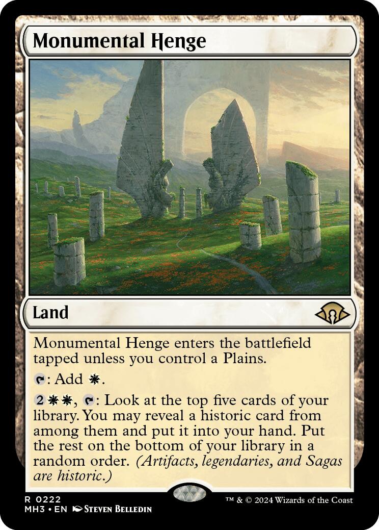Monumental Henge [Modern Horizons 3] | L.A. Mood Comics and Games