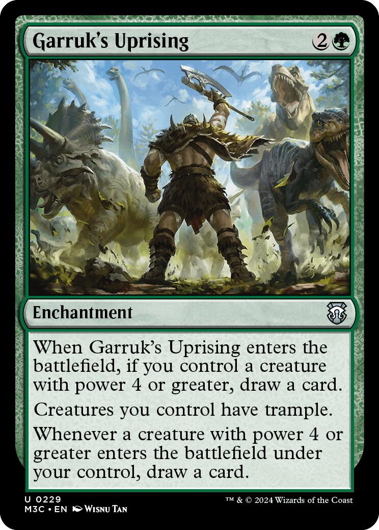 Garruk's Uprising [Modern Horizons 3 Commander] | L.A. Mood Comics and Games