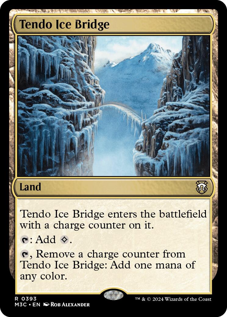 Tendo Ice Bridge [Modern Horizons 3 Commander] | L.A. Mood Comics and Games