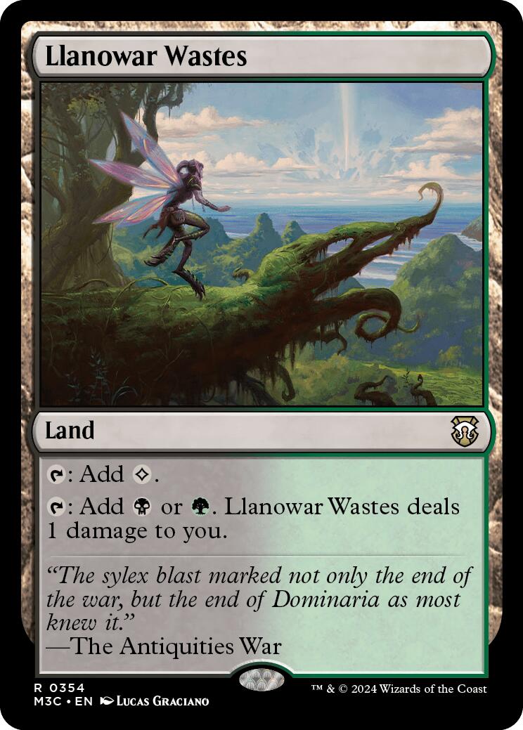 Llanowar Wastes [Modern Horizons 3 Commander] | L.A. Mood Comics and Games