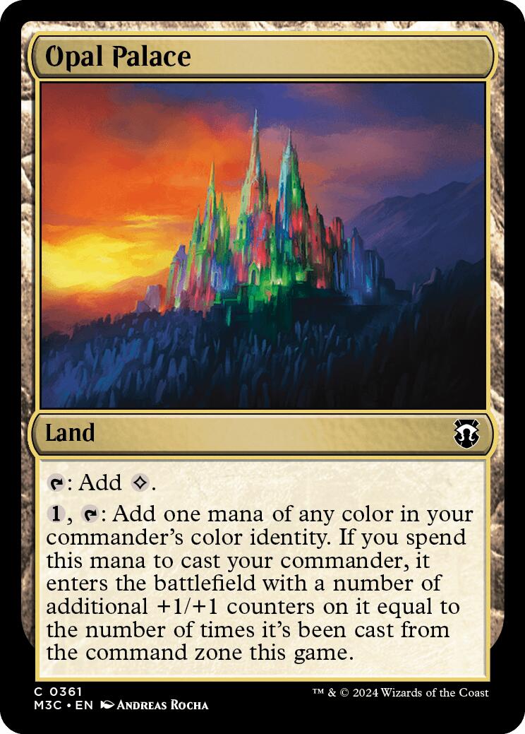 Opal Palace [Modern Horizons 3 Commander] | L.A. Mood Comics and Games