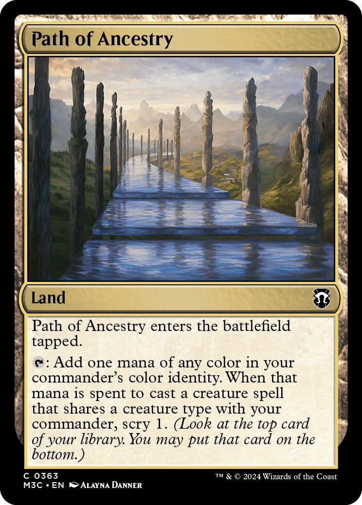 Path of Ancestry [Modern Horizons 3 Commander] | L.A. Mood Comics and Games