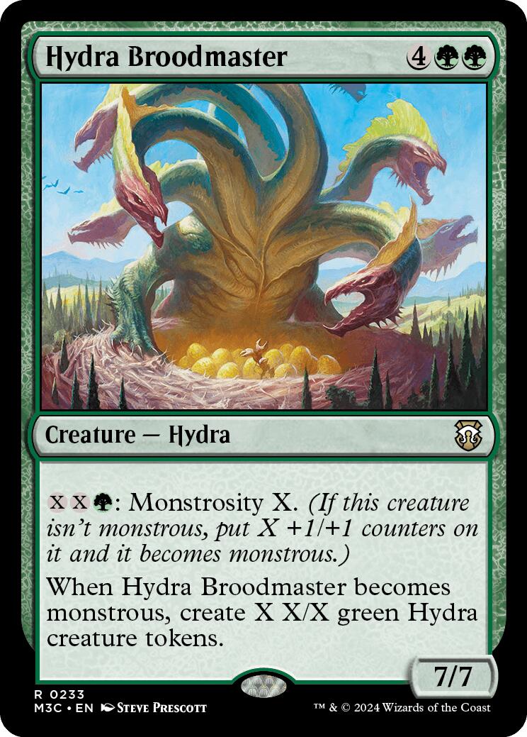 Hydra Broodmaster [Modern Horizons 3 Commander] | L.A. Mood Comics and Games