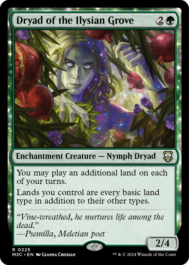 Dryad of the Ilysian Grove [Modern Horizons 3 Commander] | L.A. Mood Comics and Games