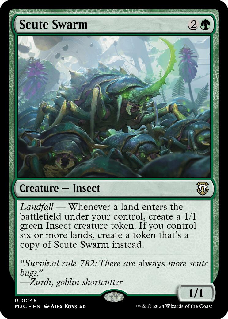 Scute Swarm [Modern Horizons 3 Commander] | L.A. Mood Comics and Games