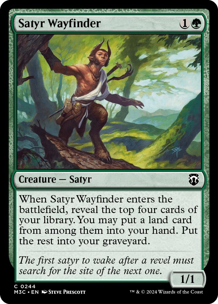 Satyr Wayfinder [Modern Horizons 3 Commander] | L.A. Mood Comics and Games