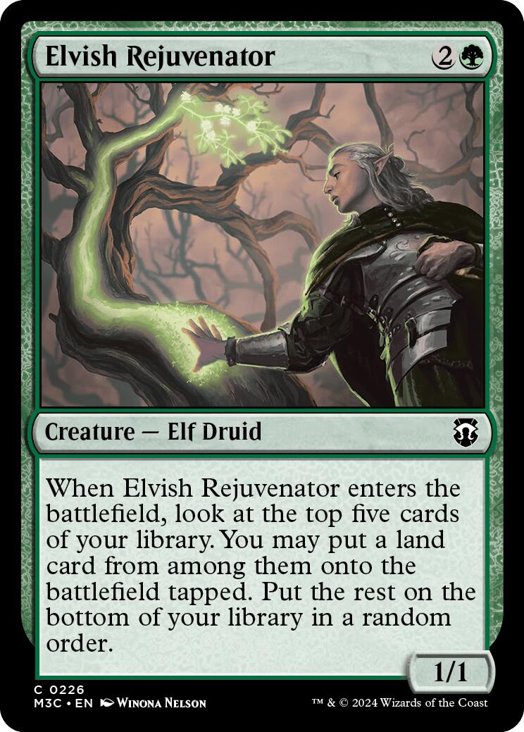 Elvish Rejuvenator [Modern Horizons 3 Commander] | L.A. Mood Comics and Games