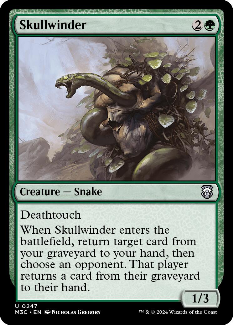 Skullwinder [Modern Horizons 3 Commander] | L.A. Mood Comics and Games