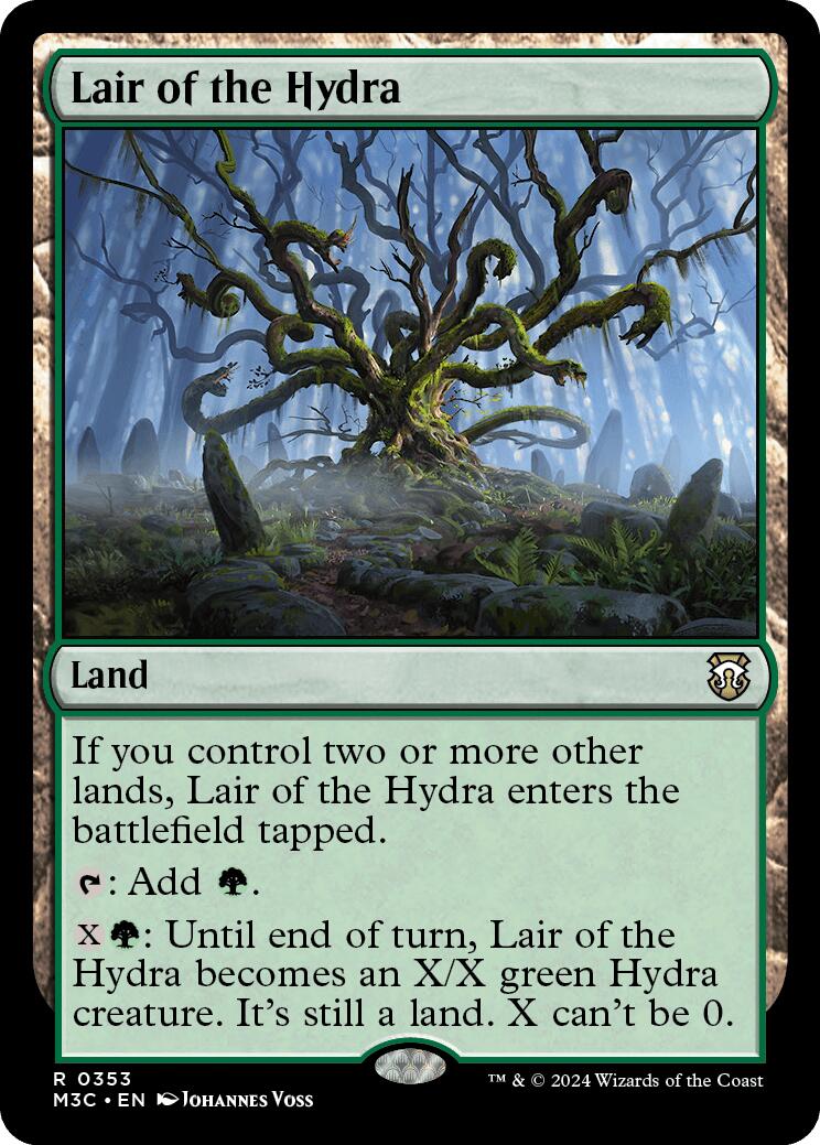 Lair of the Hydra [Modern Horizons 3 Commander] | L.A. Mood Comics and Games