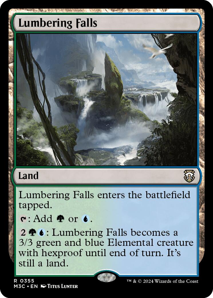 Lumbering Falls [Modern Horizons 3 Commander] | L.A. Mood Comics and Games