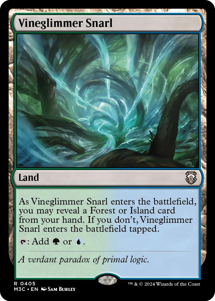 Vineglimmer Snarl [Modern Horizons 3 Commander] | L.A. Mood Comics and Games