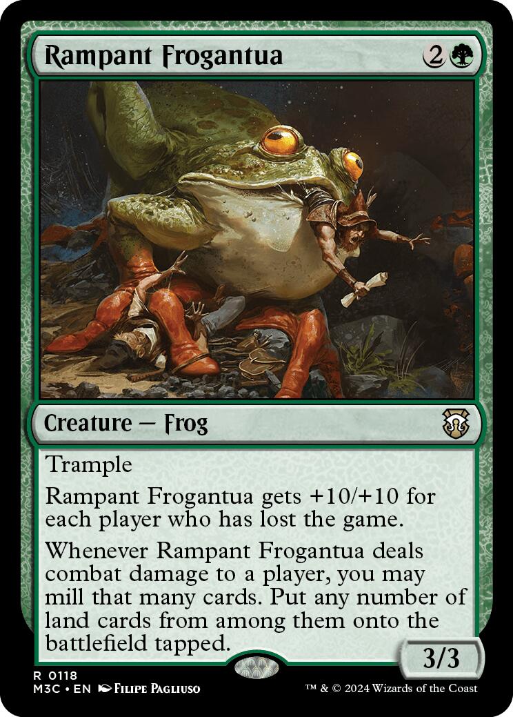 Rampant Frogantua [Modern Horizons 3 Commander] | L.A. Mood Comics and Games