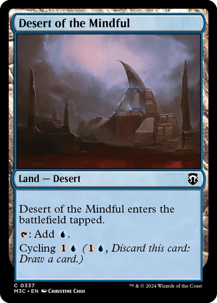 Desert of the Mindful [Modern Horizons 3 Commander] | L.A. Mood Comics and Games