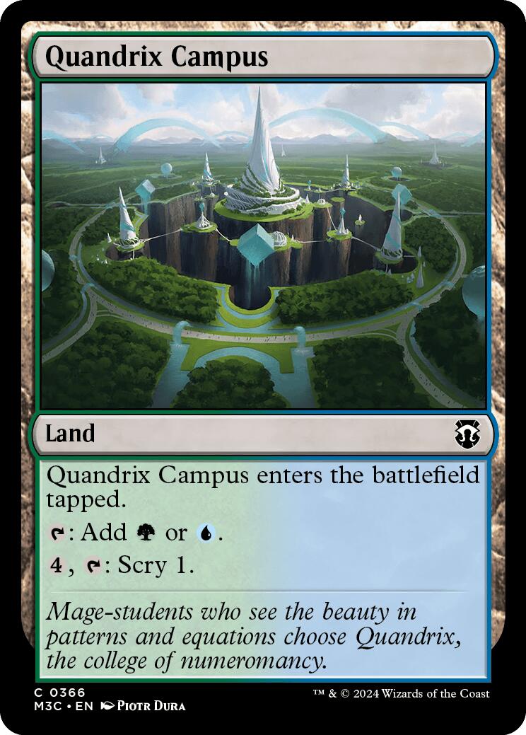 Quandrix Campus [Modern Horizons 3 Commander] | L.A. Mood Comics and Games