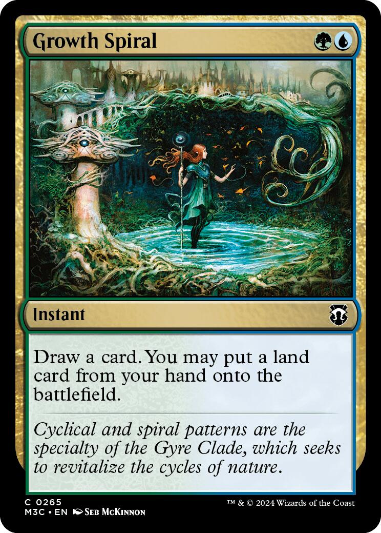 Growth Spiral [Modern Horizons 3 Commander] | L.A. Mood Comics and Games