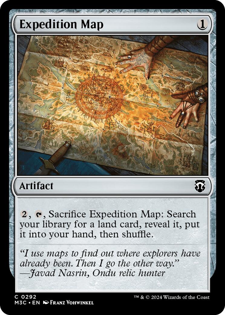 Expedition Map [Modern Horizons 3 Commander] | L.A. Mood Comics and Games