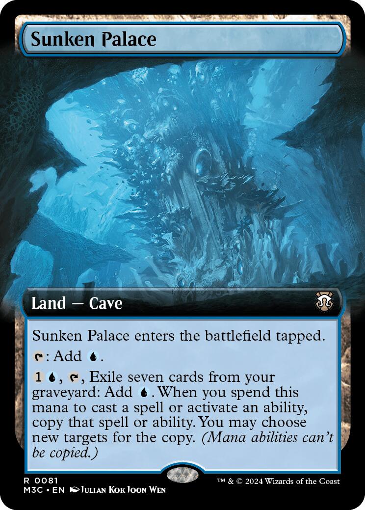 Sunken Palace (Extended Art) [Modern Horizons 3 Commander] | L.A. Mood Comics and Games