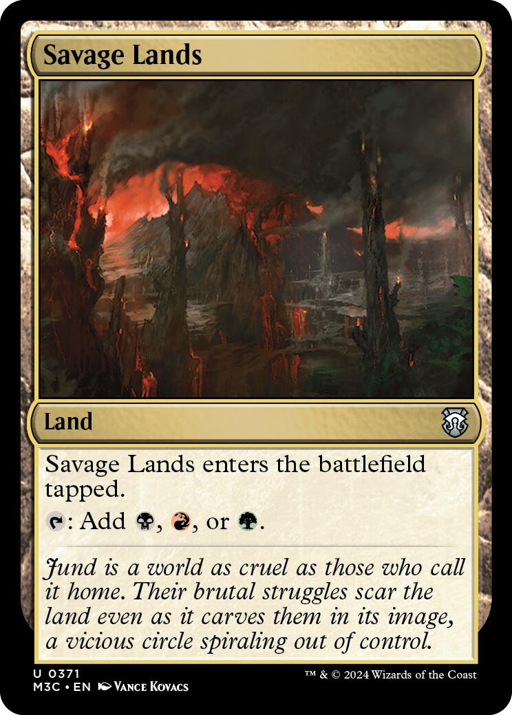 Savage Lands [Modern Horizons 3 Commander] | L.A. Mood Comics and Games